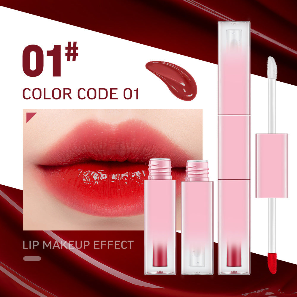 2 sides Liquid Lipstick Lip Gloss OEM