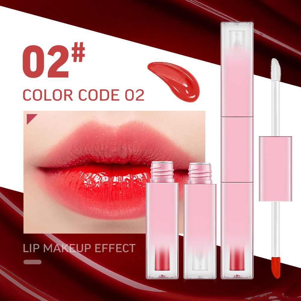 2 sides Liquid Lipstick Lip Gloss OEM