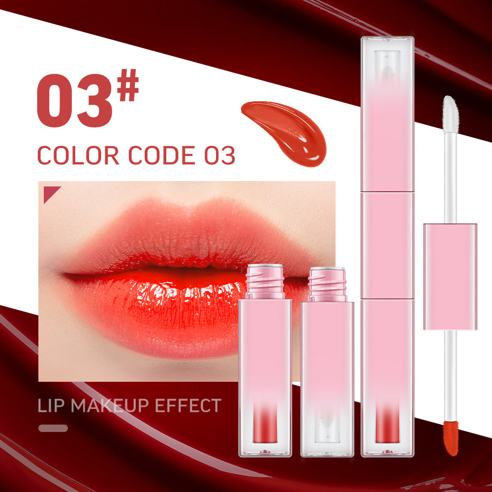 2 sides Liquid Lipstick Lip Gloss OEM