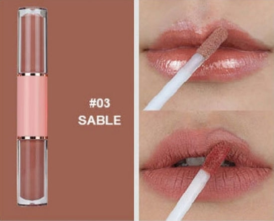 2 in 1 lip gloss and llquid lipstick