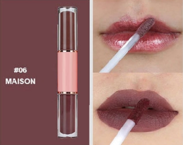 2 in 1 lip gloss and llquid lipstick
