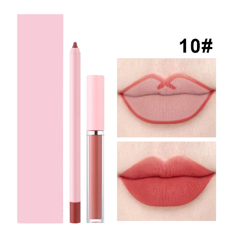 2 in 1 Lipliner and Liquid Lipstick OEM