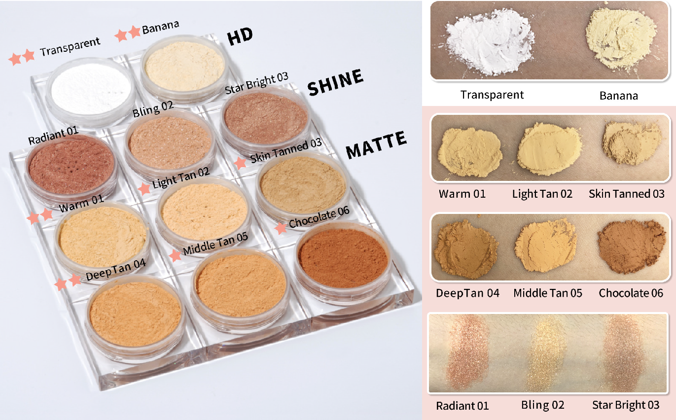 Waterproof Makeup Setting Powder OEM