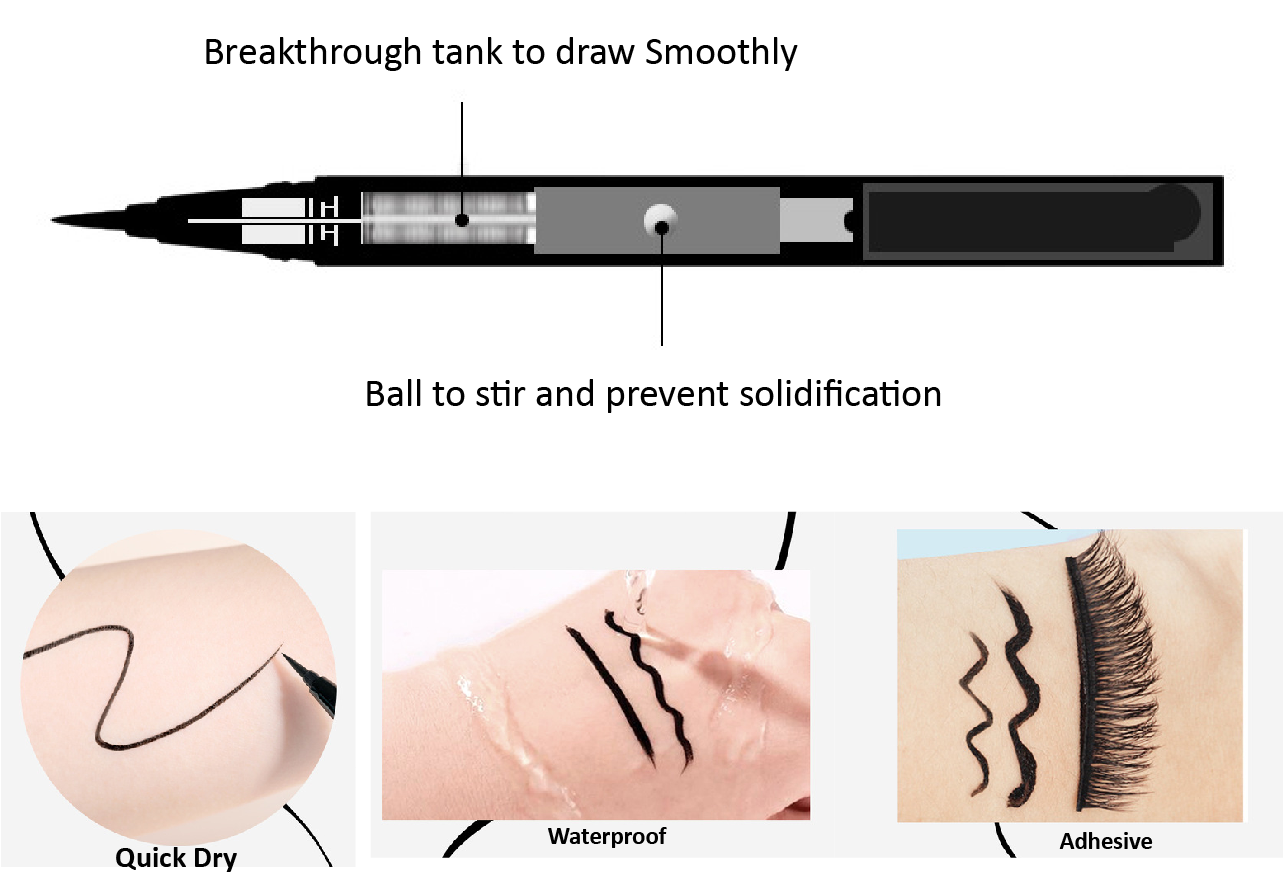 Adhesive Eyeliner Pencil OEM