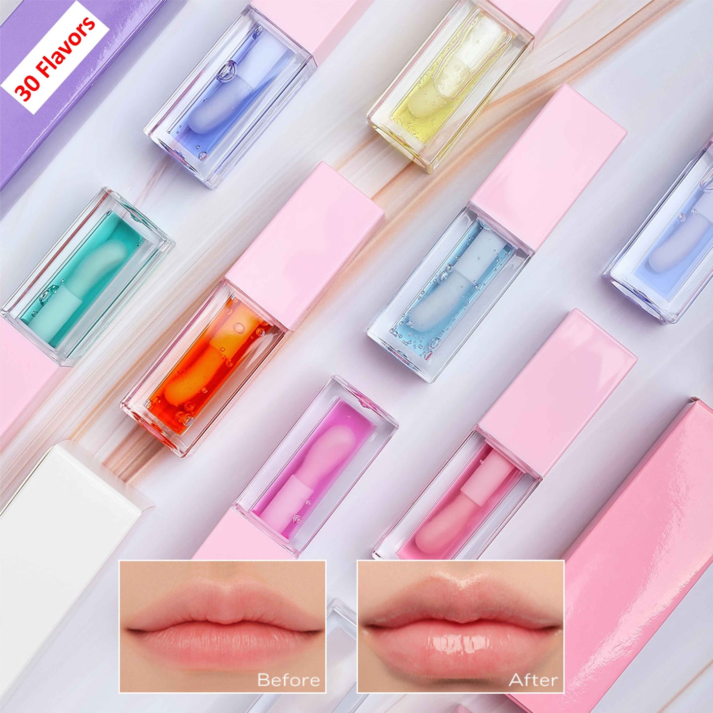 Fruit Lip Oil with color change oil Private Logo