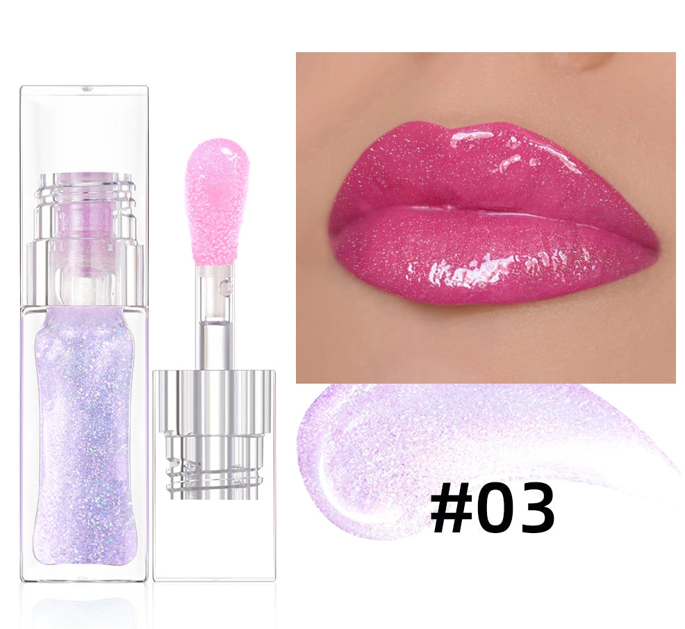 Shimmer Glossy Lip Plumper Oil OEM