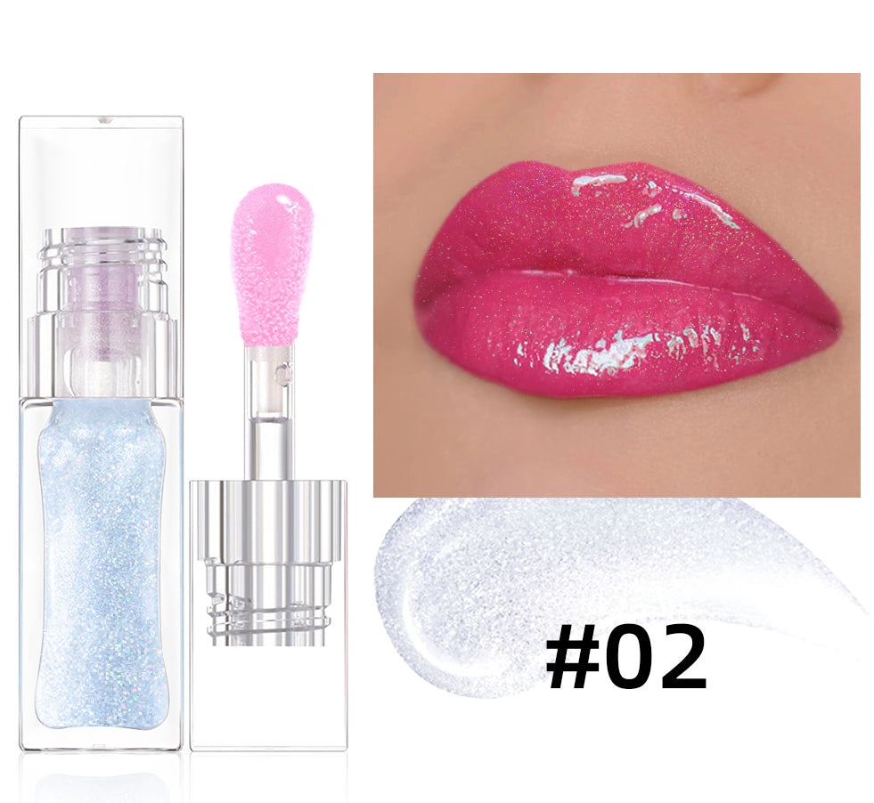 Shimmer Glossy Lip Plumper Oil OEM