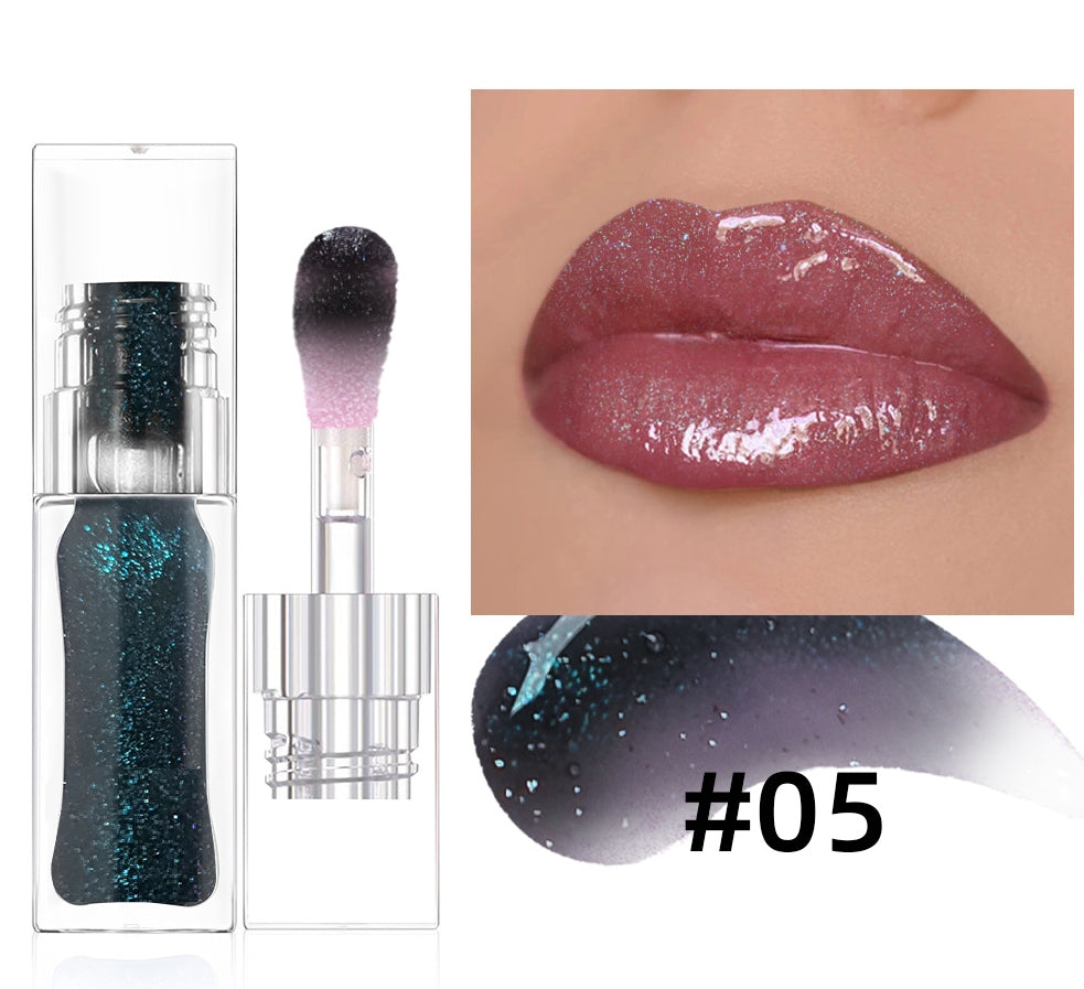 Shimmer Glossy Lip Plumper Oil OEM