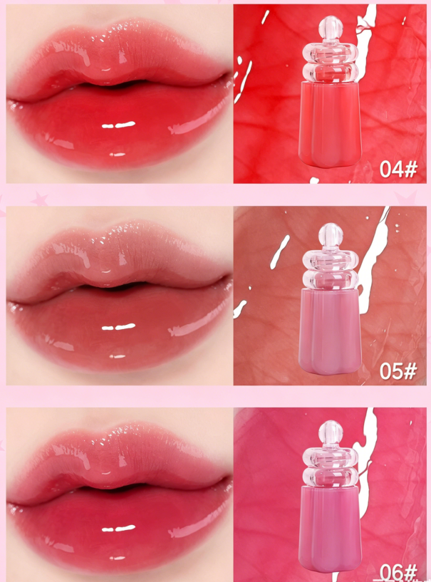 Private Logo Glossy Plumping Lip Gloss Low MOQ