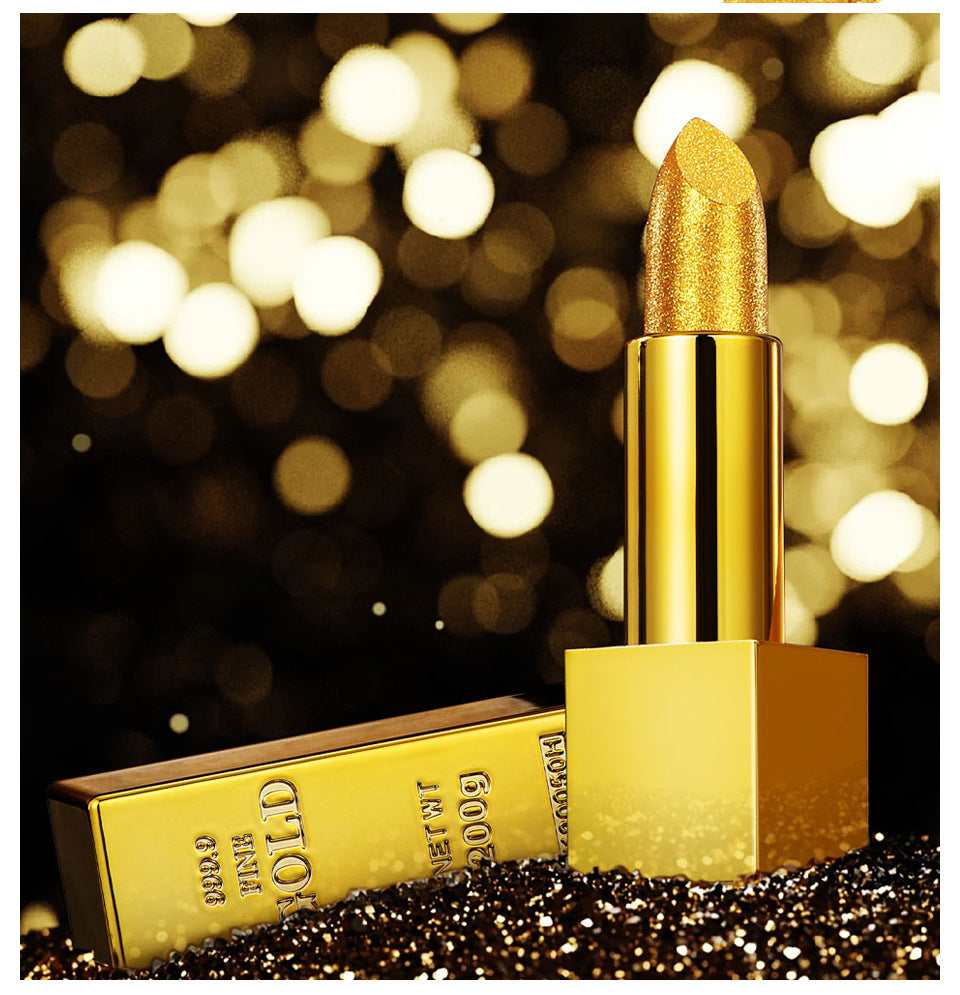 Golden Matte Lipstick OEM Private Logo