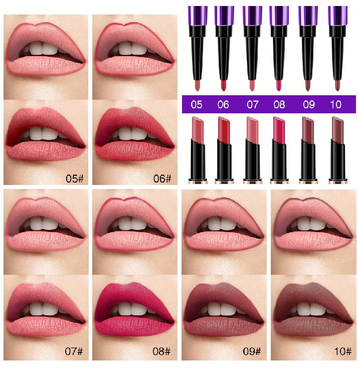 2 in 1 Lipstick and Lip Liner OEM