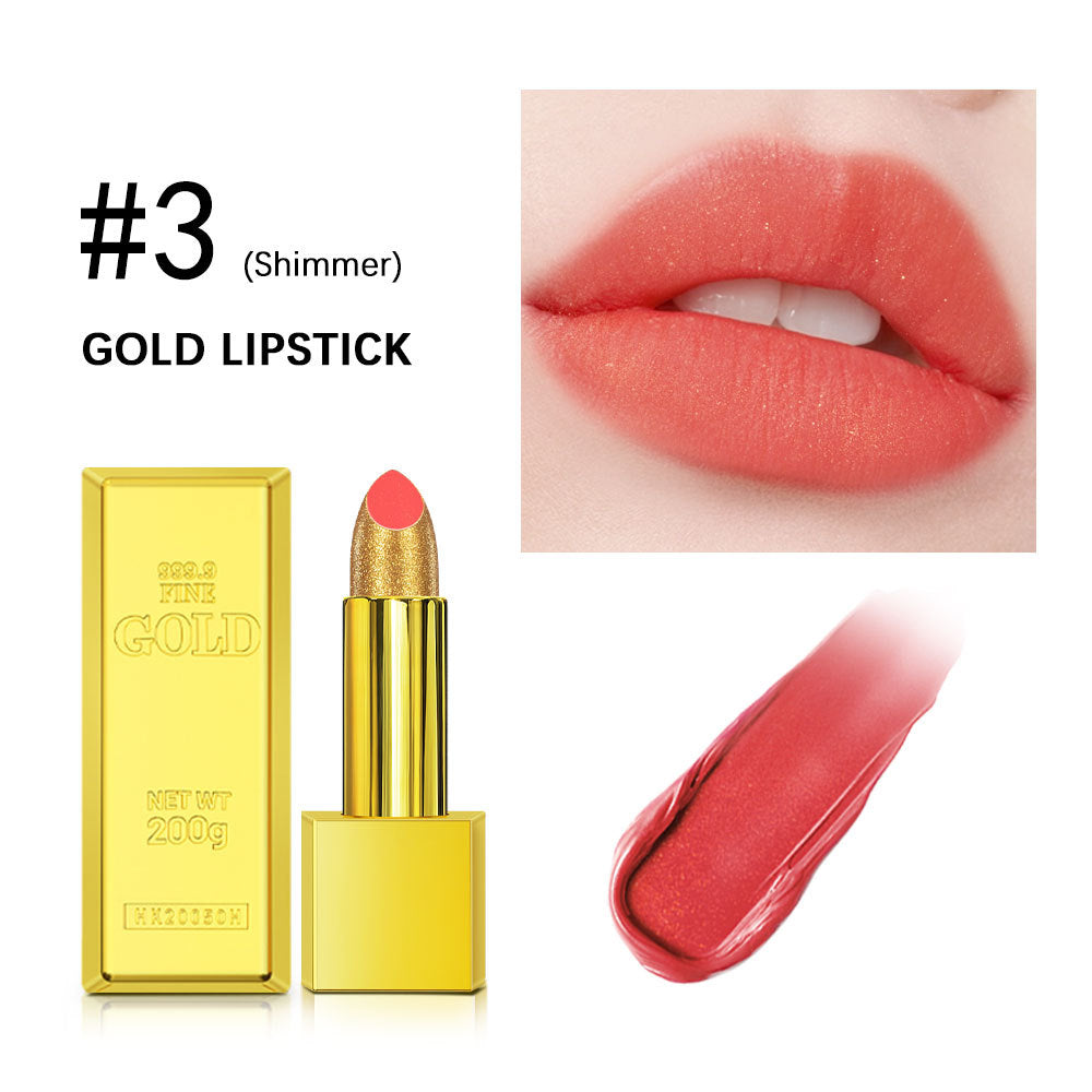 Golden Matte Lipstick OEM Private Logo