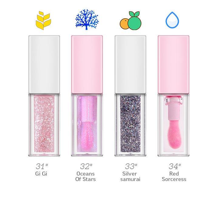 Fruit Lip Oil with color change oil Private Logo
