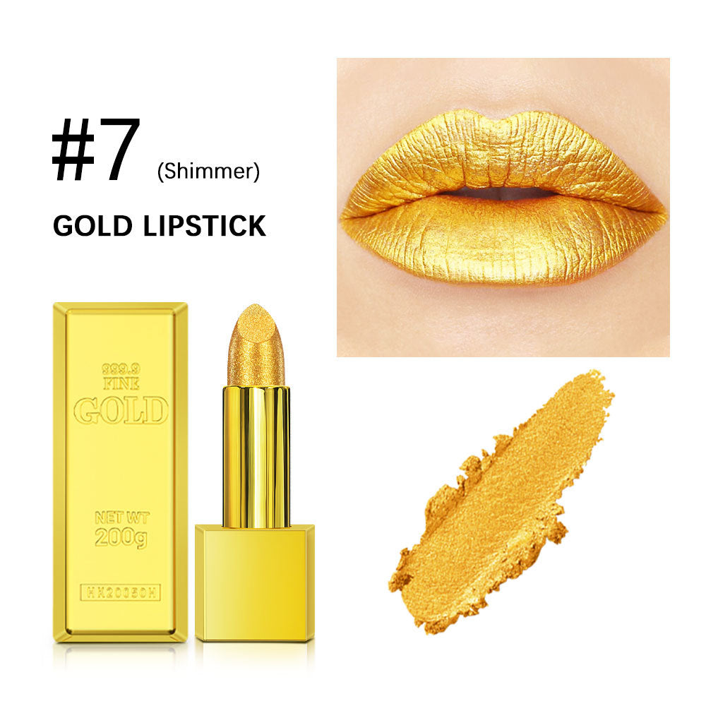 Golden Matte Lipstick OEM Private Logo