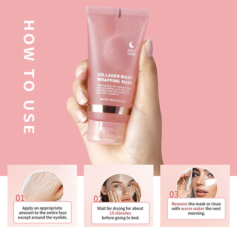 Collagen Night Wrapping Peel Off Facial Mask