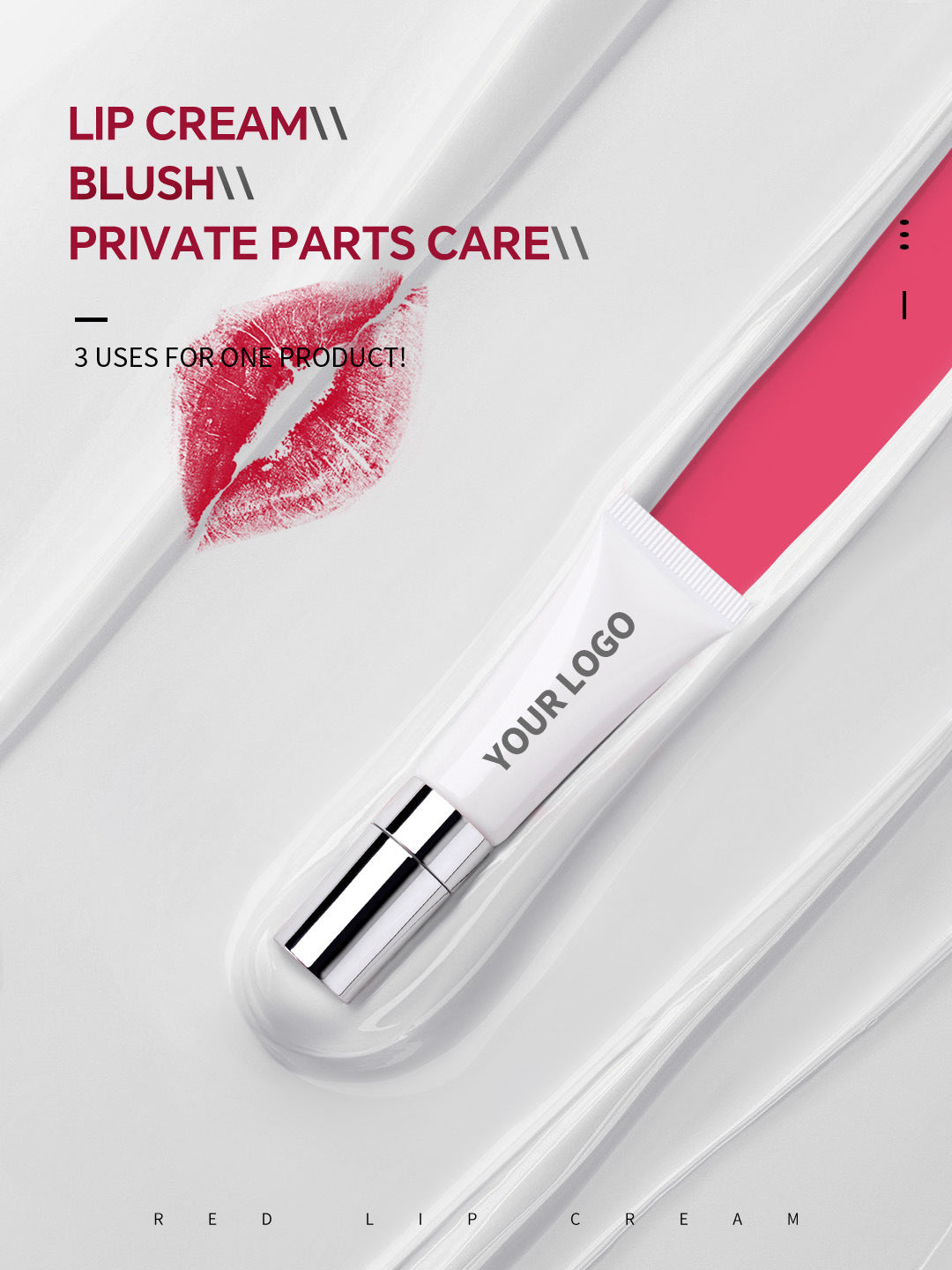 Pink Lip Cream Private Logo
