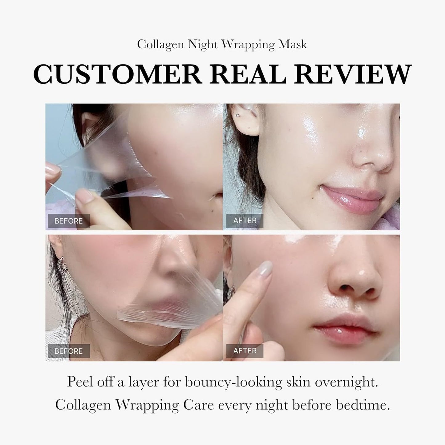 Collagen Night Wrapping Peel Off Facial Mask