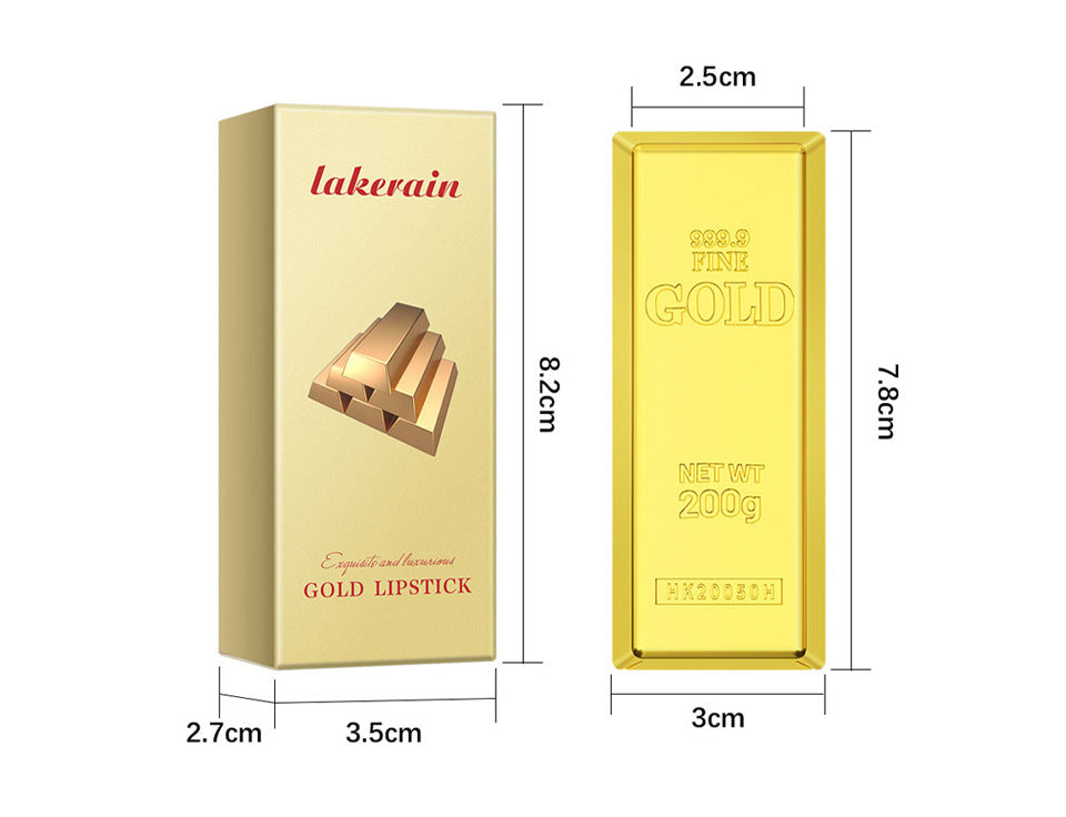 Golden Matte Lipstick OEM Private Logo