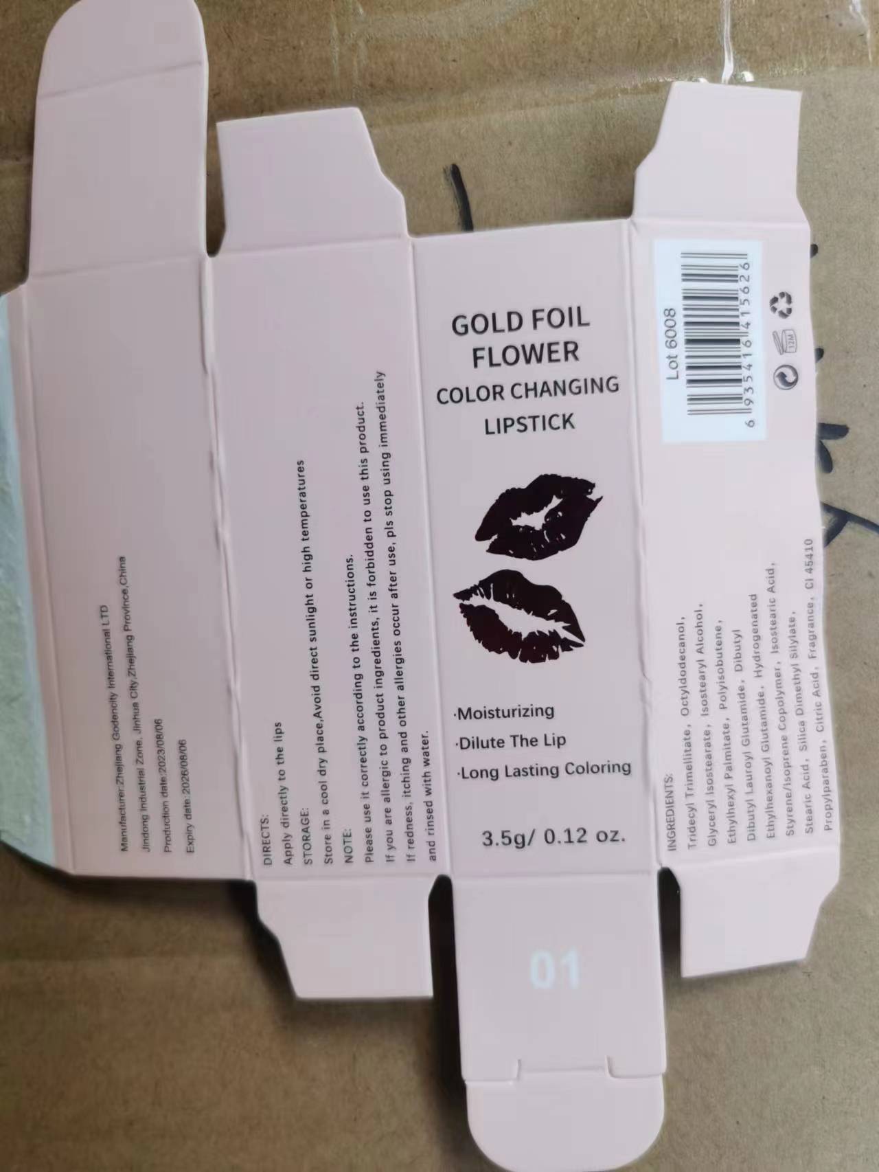 Color Change Lipstick Lip Balm