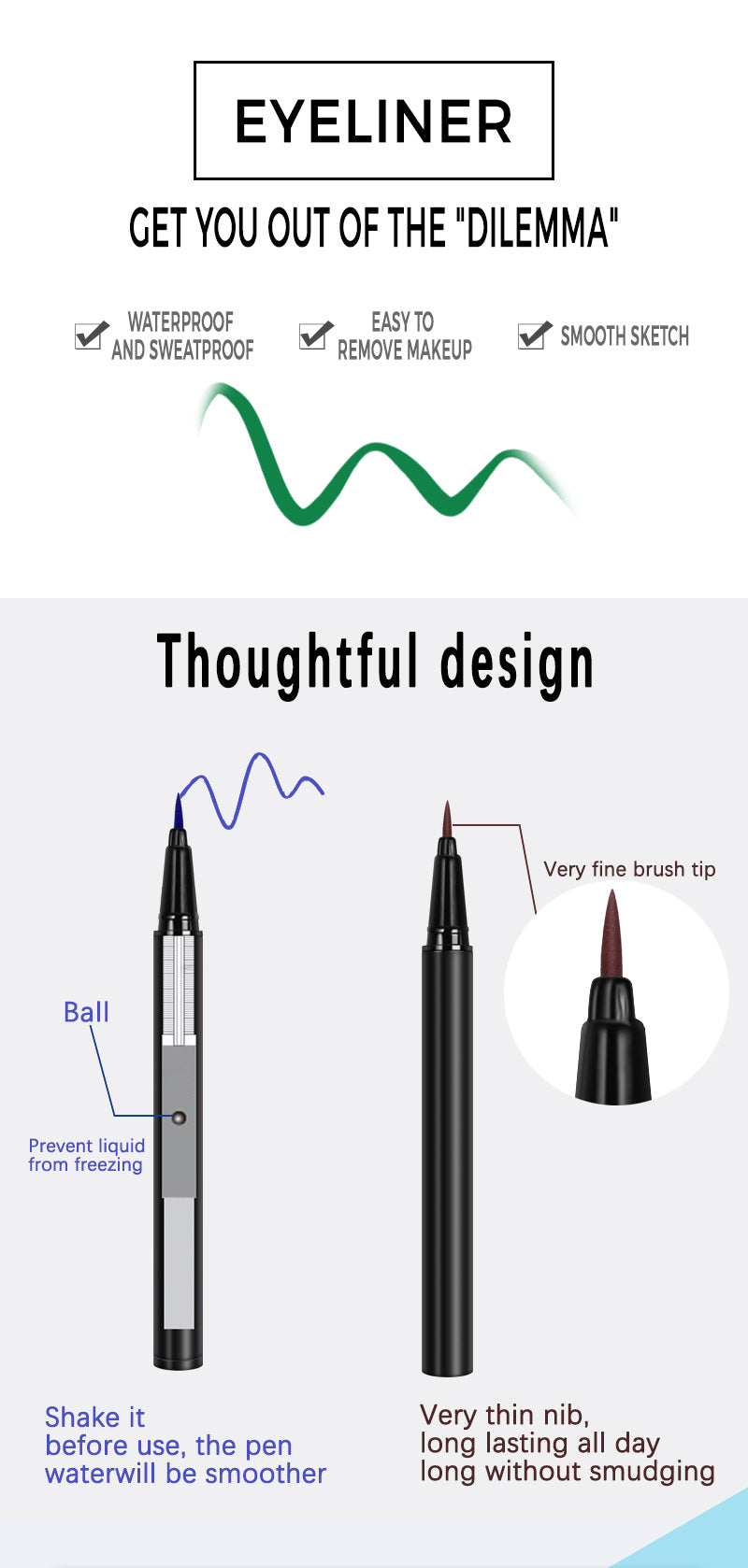 Waterproof Eyeliner OEM