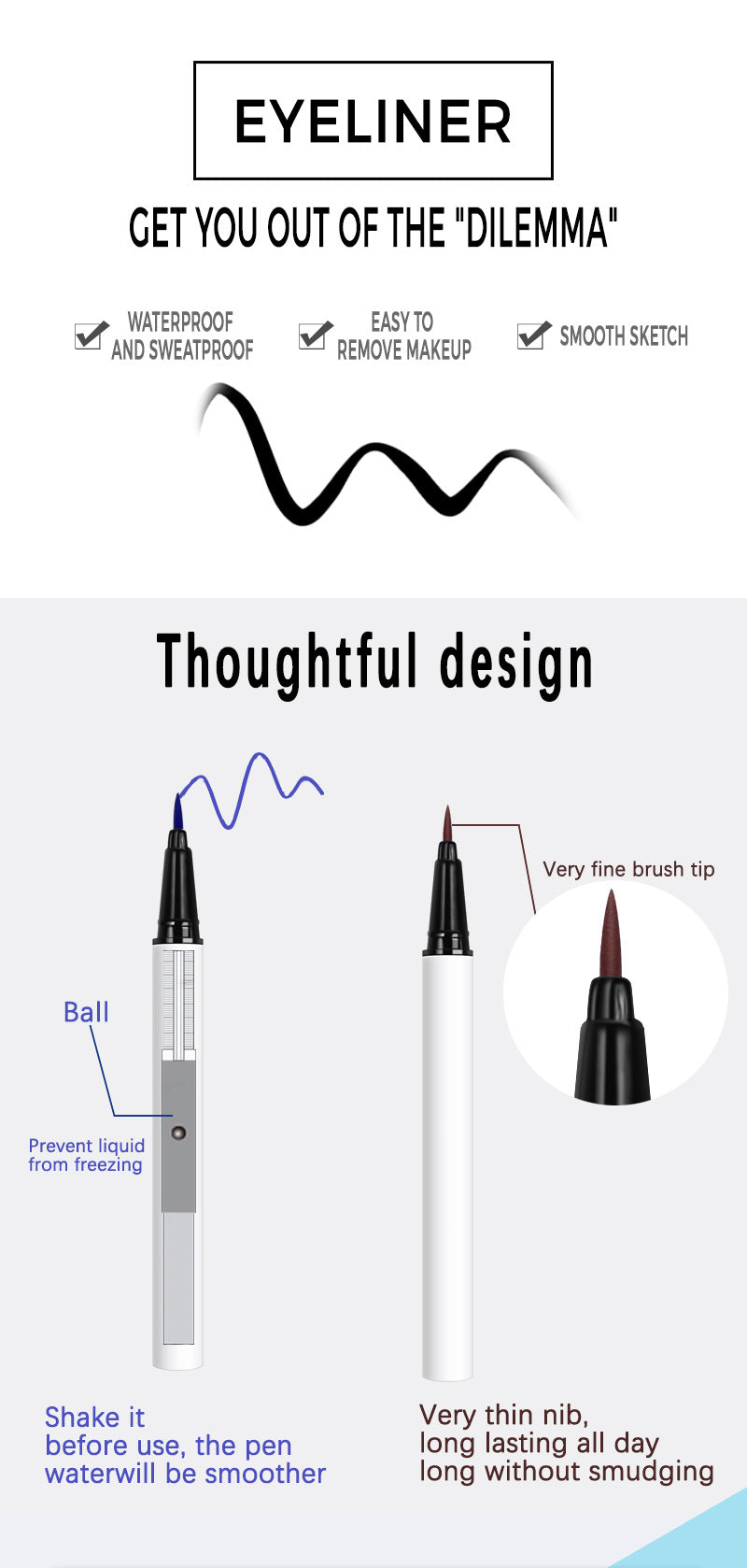 Waterproof Eyeliner OEM