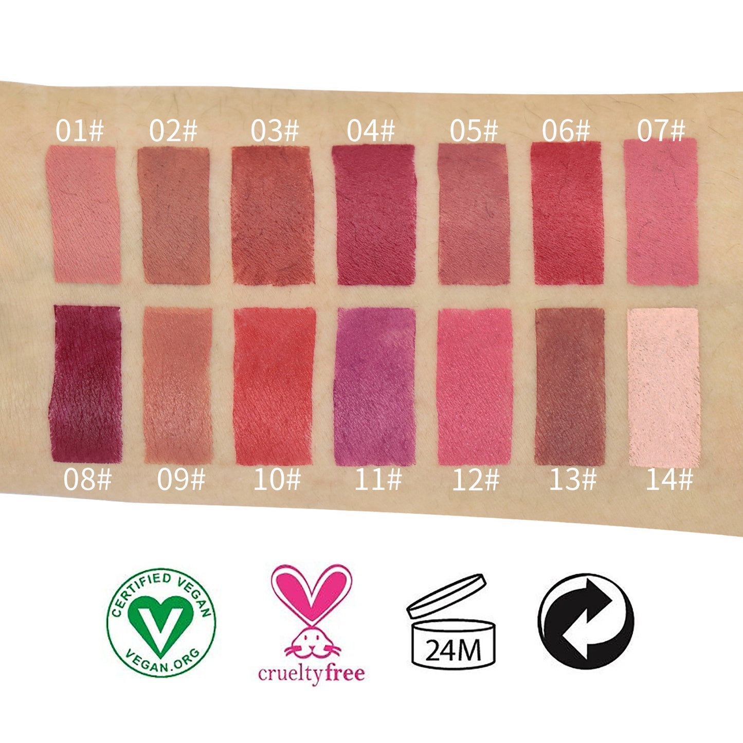 Matte Lipstick Cream Private Logo