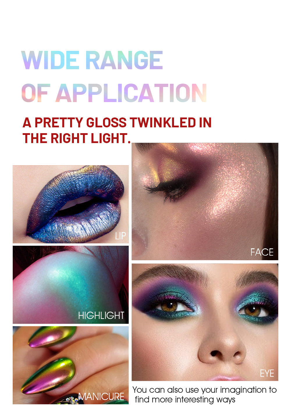 Private Logo Chameleon Liquid Eyeshadow Low MOQ