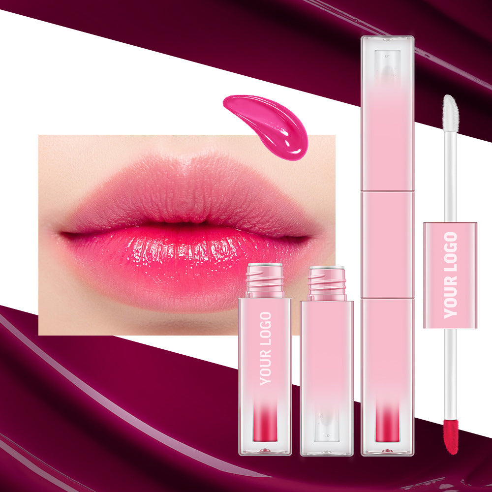2 sides Liquid Lipstick Lip Gloss OEM