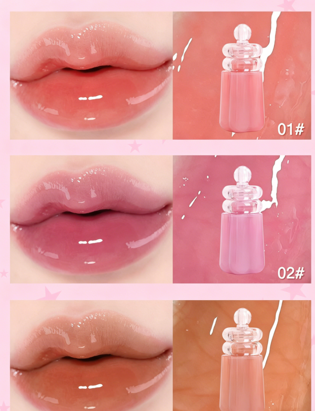 Private Logo Glossy Plumping Lip Gloss Low MOQ