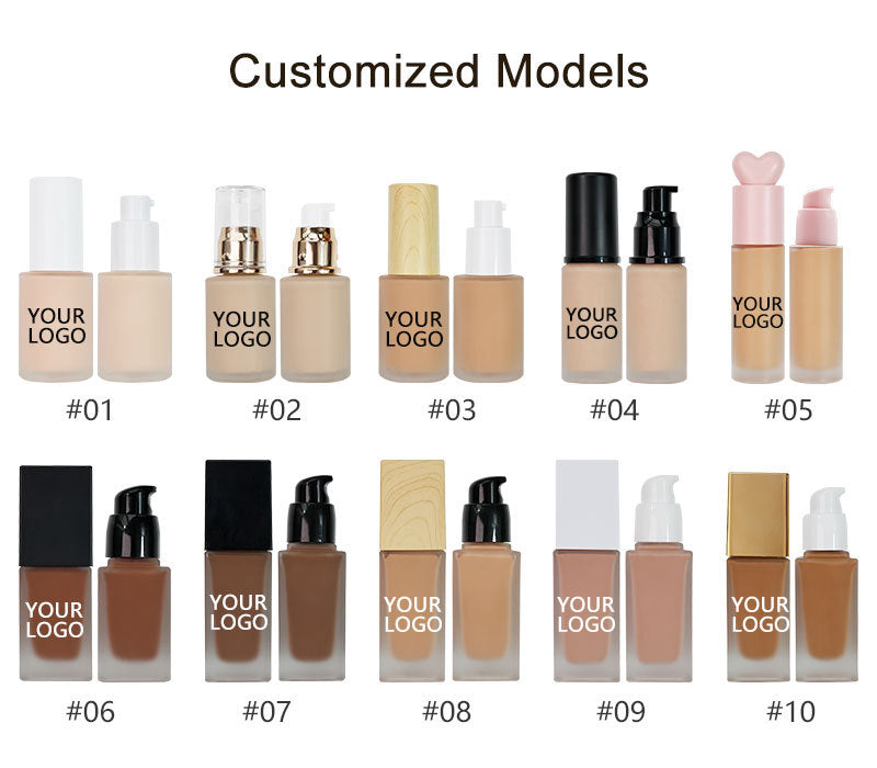 Waterproof Liquid Foundation Moisturizing OEM