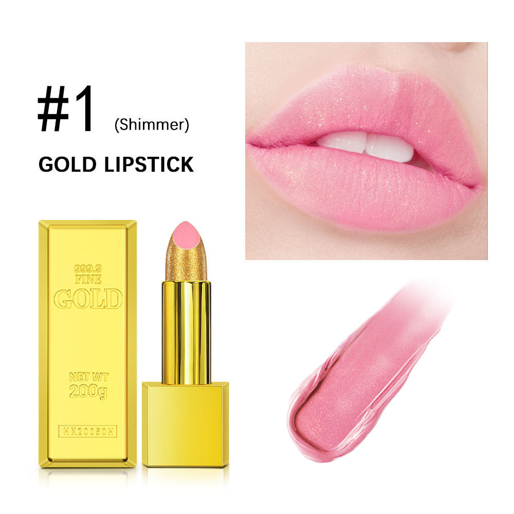 Golden Matte Lipstick OEM Private Logo