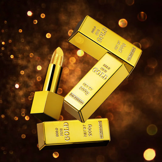 Golden Matte Lipstick OEM Private Logo