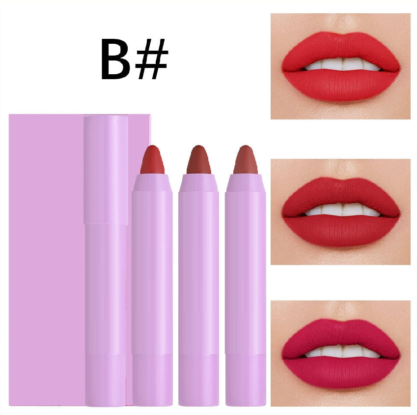 Matte Lipstck Cream OEM 3pcs one set