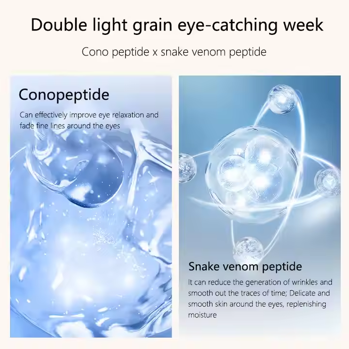 Freeze-dried Oligopeptide Collagen Eye Patch Mask OEM