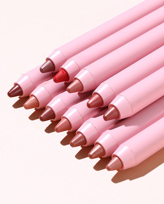 OEM Matte Waterproof Pink Lipliner Pencil
