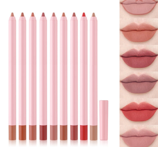 OEM Matte Waterproof Pink Lipliner Pencil