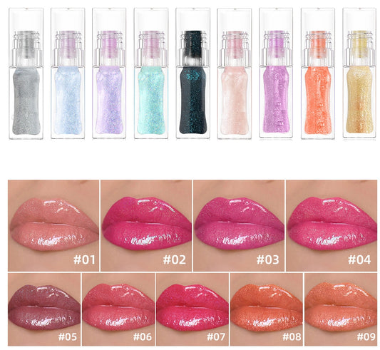Shimmer Glossy Lip Plumper Oil OEM