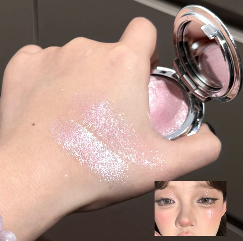 Private Logo Shimmer Highlighter Pressed Powder OEM