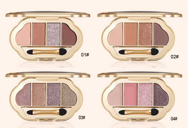 Private Logo Shimmer Matte Eyeshadow Palette Low MOQ