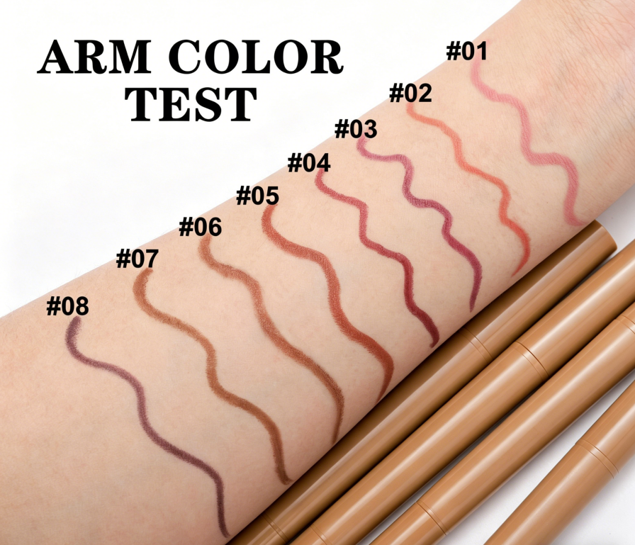 Private Logo Double Sides Matte Lip Liner Waterproof Low MOQ