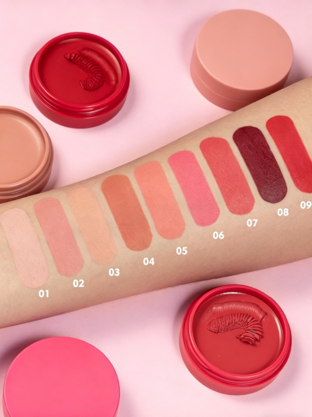 Private Logo Cream Makeup Blush Cream Low MOQ