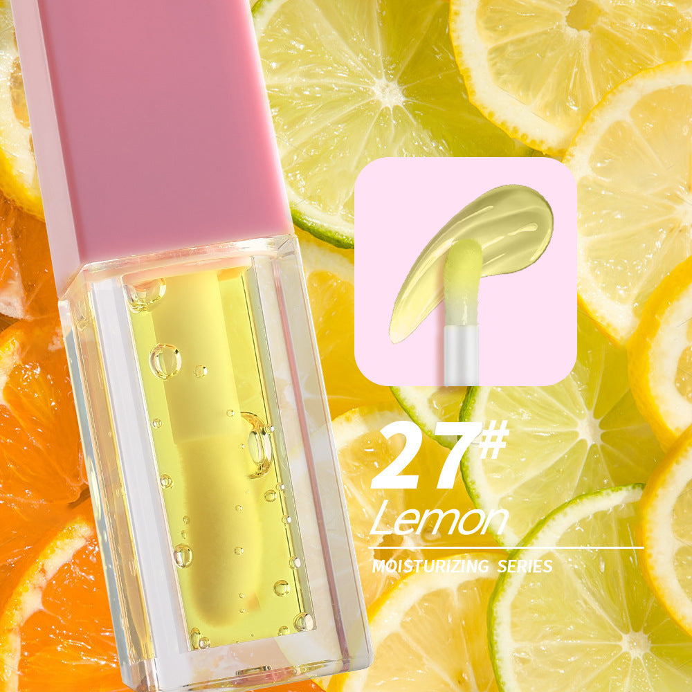 Fruit Lip Oil with color change oil Private Logo