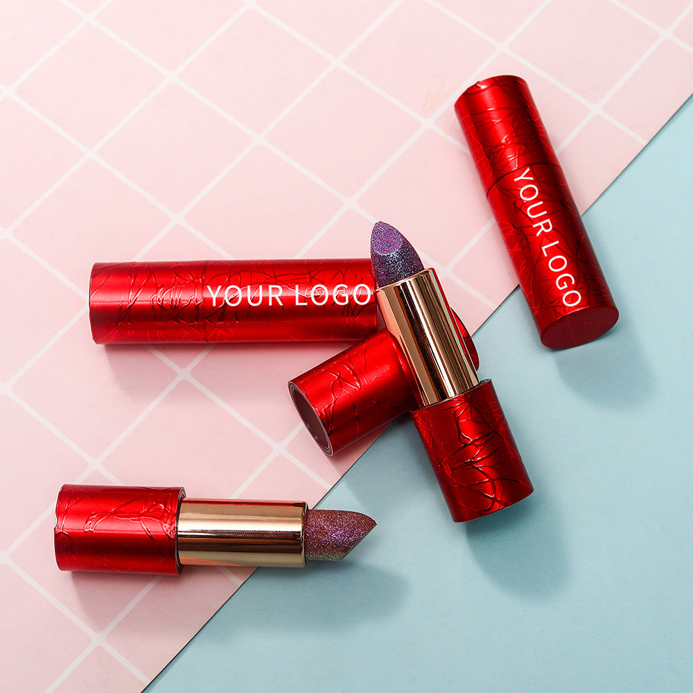 Shimmer Cream Lipstick OEM Private Logo