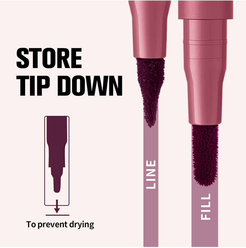 Private Logo Lipliner Stain Liquid Waterproof Lip Liner Low MOQ