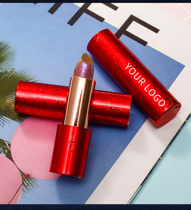Shimmer Cream Lipstick OEM Private Logo