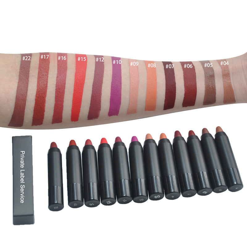 OEM Matte Lipstick Crayon Cream Private Logo