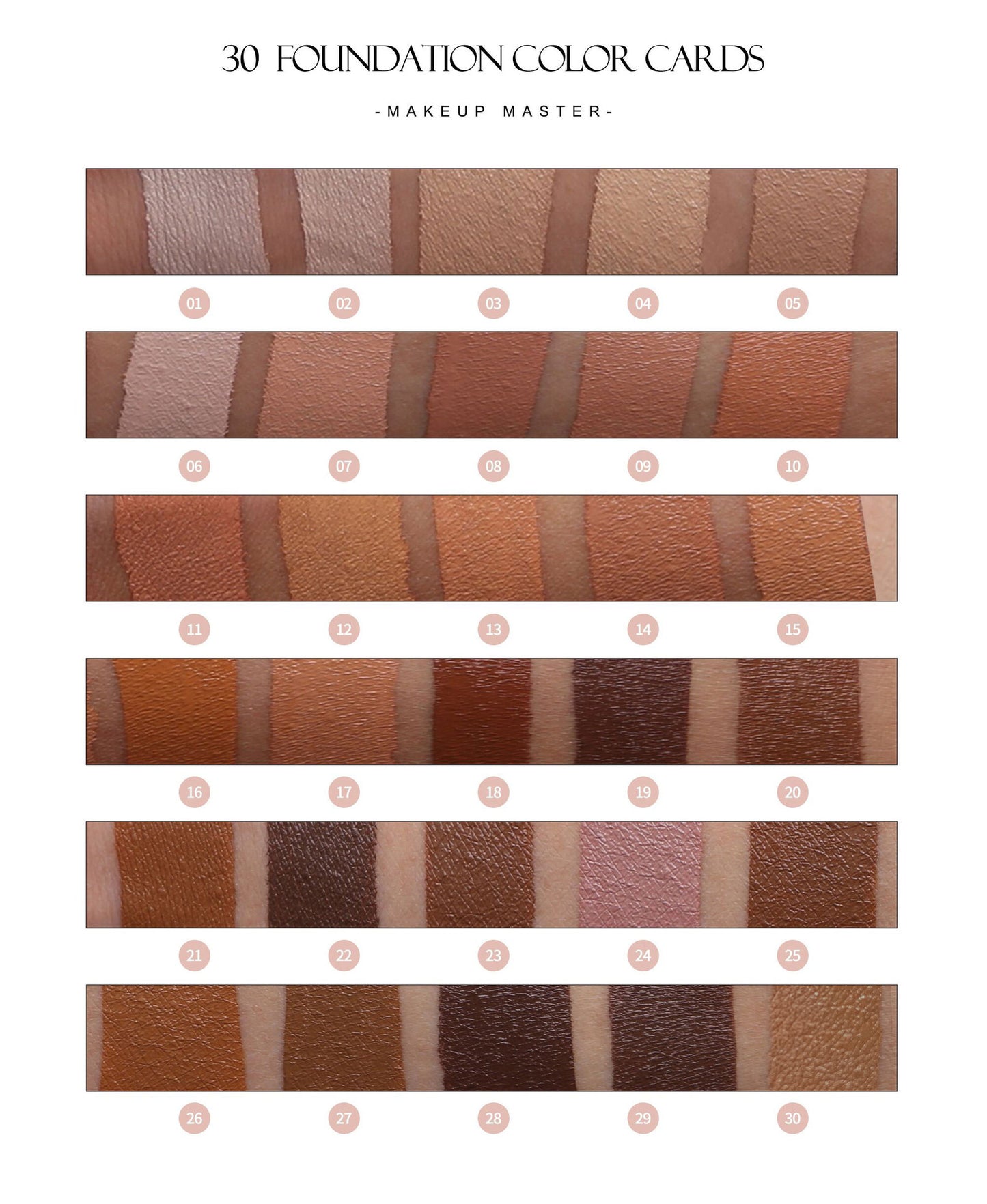 Waterproof Liquid Foundation Moisturizing OEM