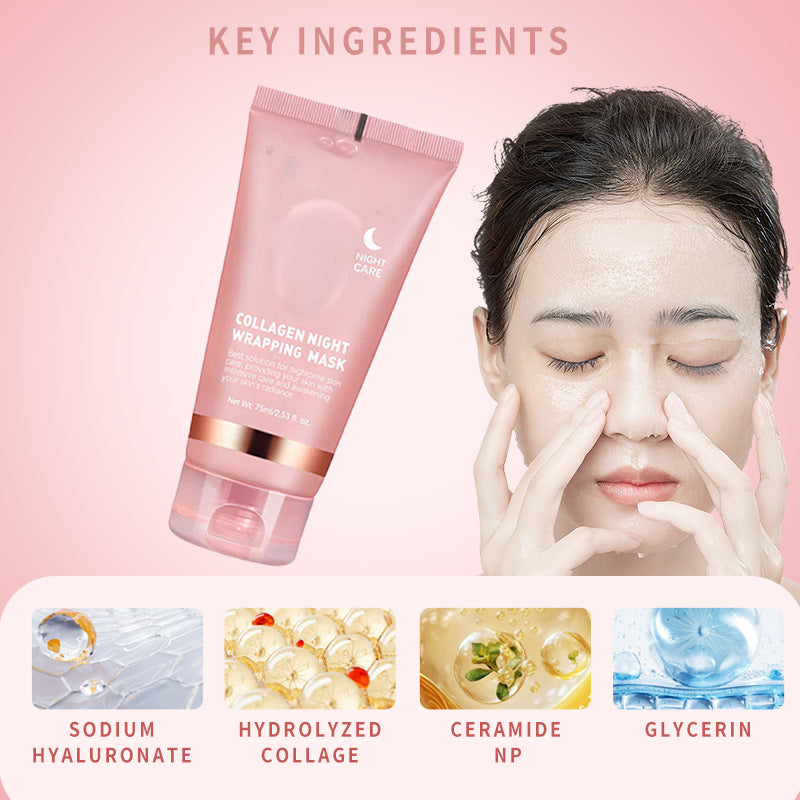 Collagen Night Wrapping Peel Off Facial Mask