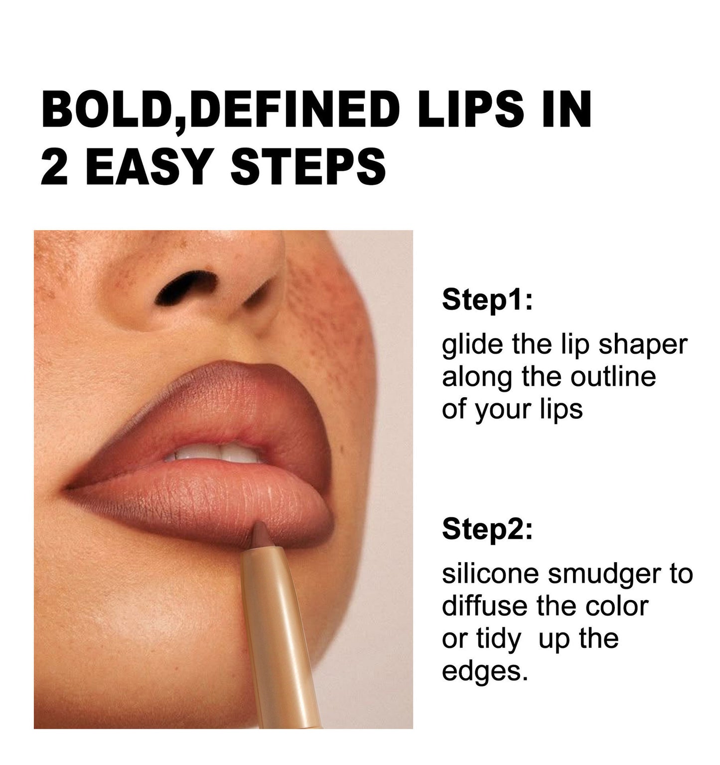 Private Logo Double Sides Matte Lip Liner Waterproof Low MOQ