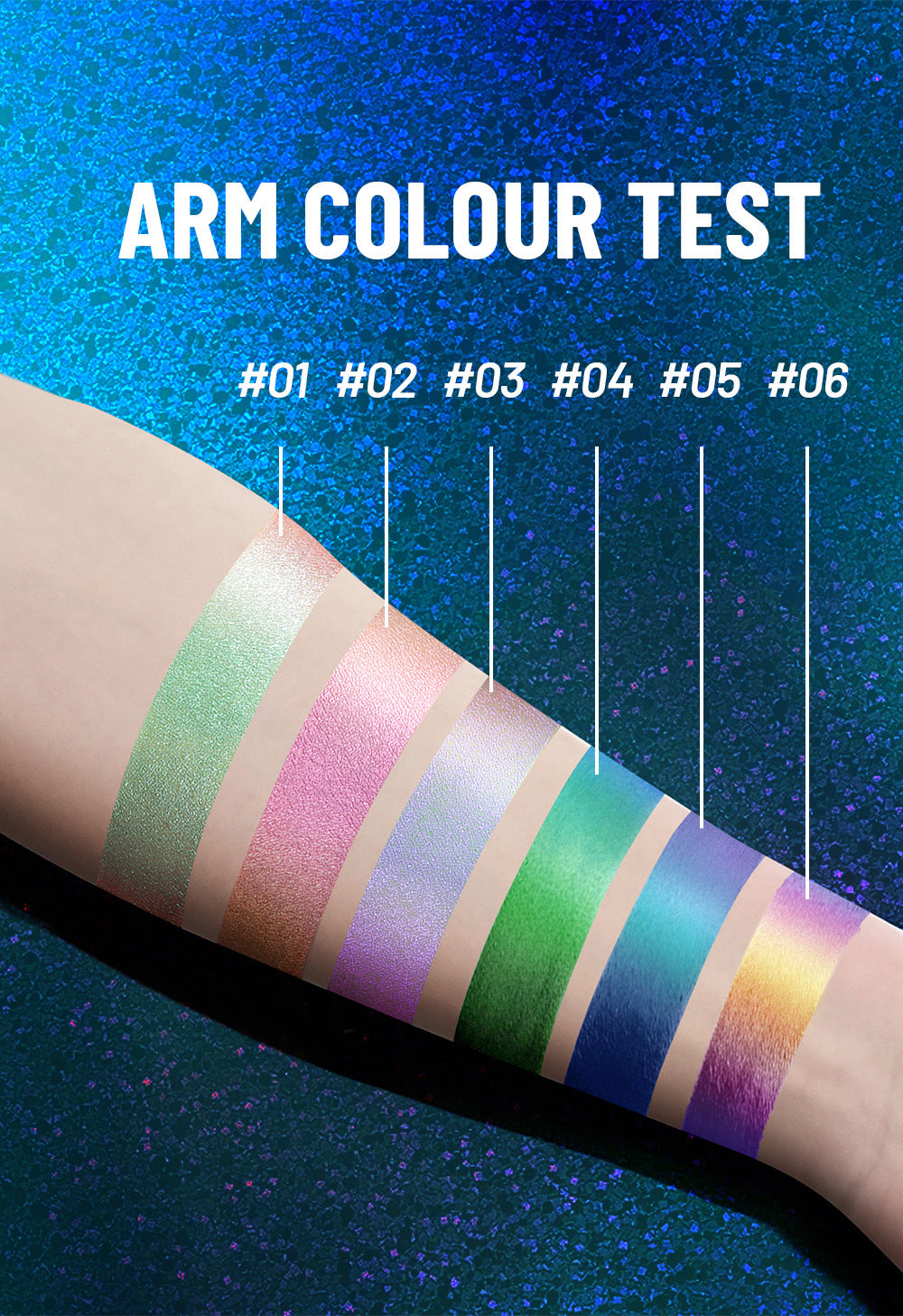Private Logo Chameleon Liquid Eyeshadow Low MOQ